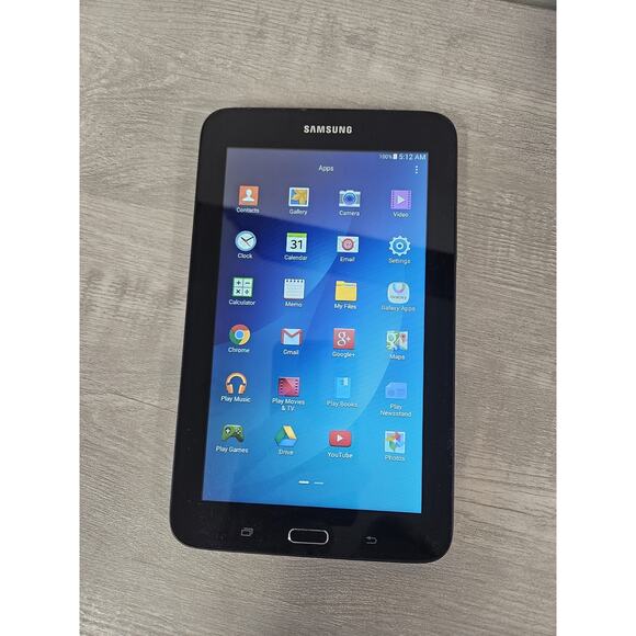 Samsung Galaxy Tab E Lite SM-T113 Black Android Tablet Tablet Only - Picture 1 of 8